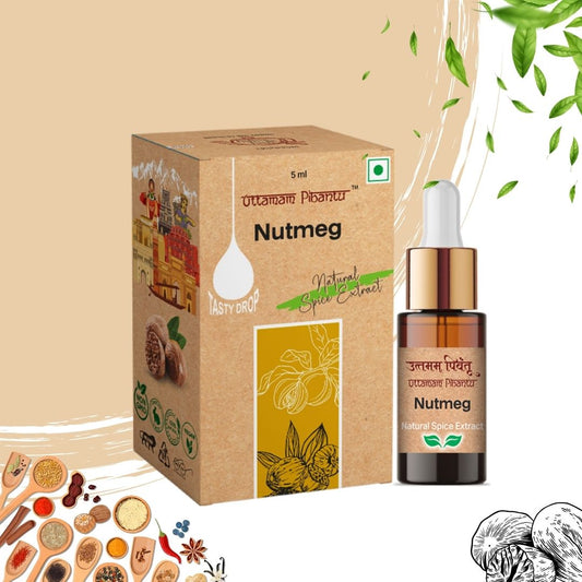 Combo pack of 3 Spice Extract Drops – Nutmeg, Hot Chilli, Bourbon Vanilla (30ml, 2x5ml & 1x20ml)