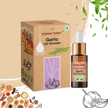 Combo Pack of 3 Spice Extract Drops – Cardamom, Ginger, Garlic (5ml, 3 x 180 Drops)