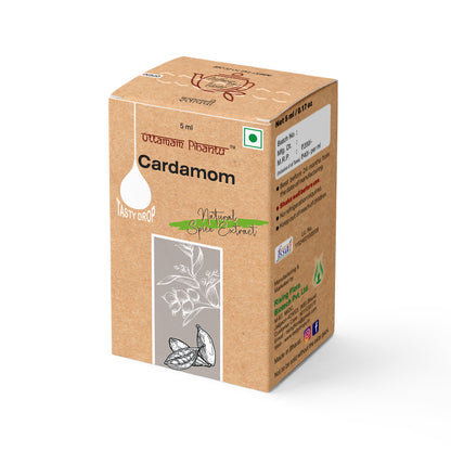 Combo Pack of 3 Spice Extract Drops – Cardamom, Ginger, Garlic (5ml, 3 x 180 Drops)