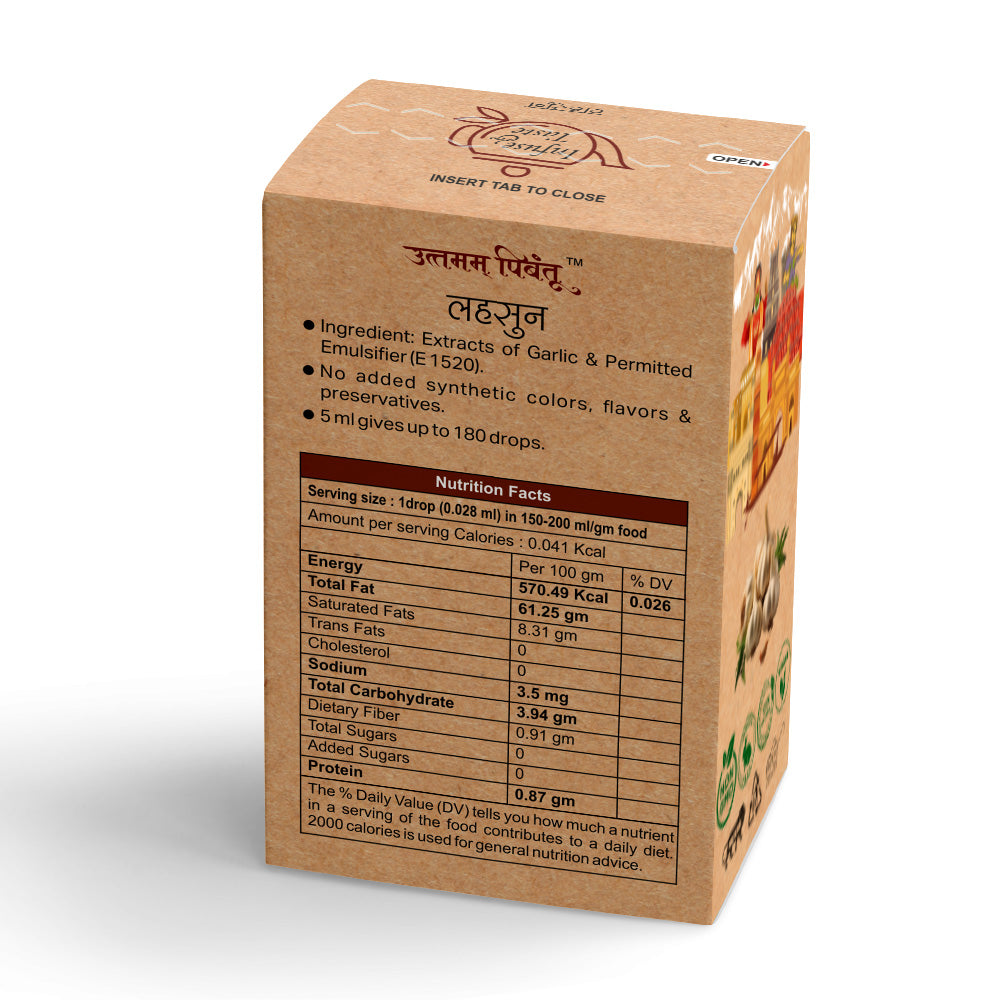 Combo Pack of 3 Spice Extract Drops – Cardamom, Ginger, Garlic (5ml, 3 x 180 Drops)