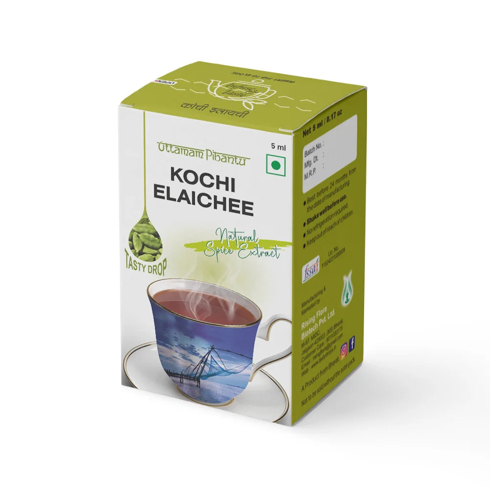 Combo Pack of Bahar e kashmir, Kochi Elachiee, Ginger (3x5ml, 180 Drops)