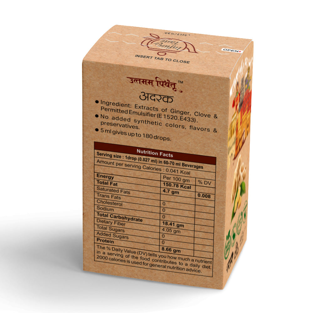 Combo Pack of 3 Spice Extract Drops – Cardamom, Ginger, Garlic (5ml, 3 x 180 Drops)